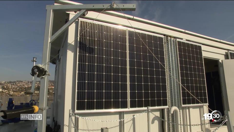 Une plateforme scientifique sur le LacLéman permet d'analyser les effets du changement climatique.