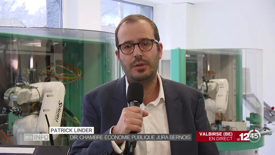 Jura bernois: les prévisions sont bonnes pour l'industrie. Éclairage de Patrick Linder, directeur de la Chambre d'économie publique.