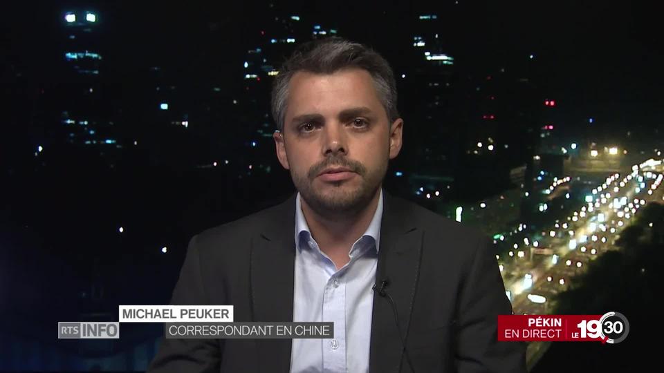 Michael Peuker: "Le fait que la Suisse, état démocratique, soigne leur relation est une petite victoire pour la Chine"