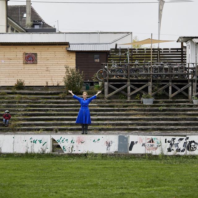 Photo pour illustrer le spectacle "Sois ferme !"de Stefanie Günther Pizarro et Roubina Kouyoumdjian Grosjean [Marion Bernet]