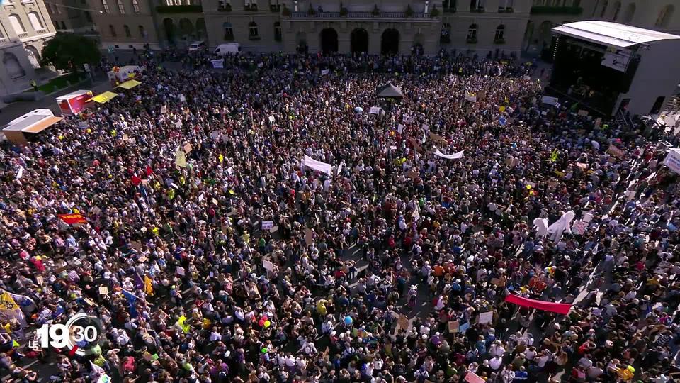 La marche nationale pour le climat a rencontré un grand succès à Berne