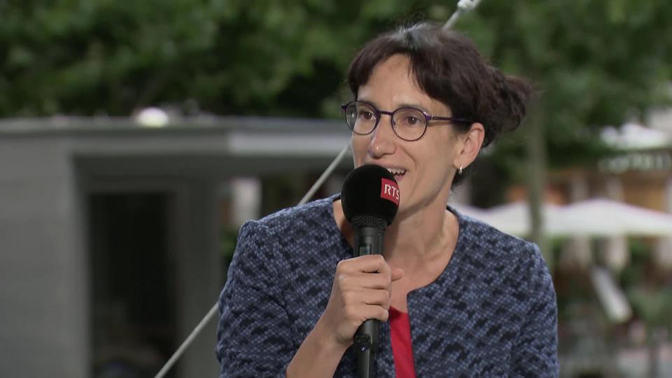 Opération Génie suisse à Martigny: interview d'Anne-Laure Couchepin Vouilloz, présidente