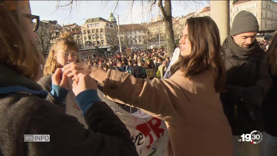 Grève pour le climat: au coeur de l'organisation de la mobilisation à Fribourg