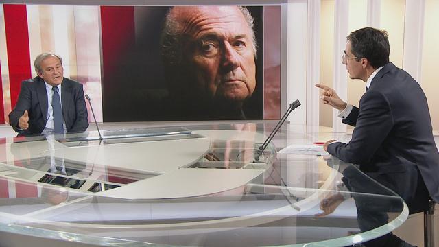 Michel Platini et sa relation avec Sepp Blatter