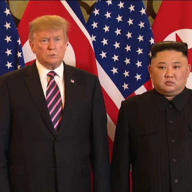 Donald Trump et Kim Jong-un se rencontrent à Hanoï pour évoquer la dénucléarisation de la Corée du Nord