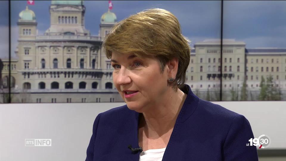 Portrait de la conseillère fédérale Viola Amherd, première cheffe de l'armée suisse