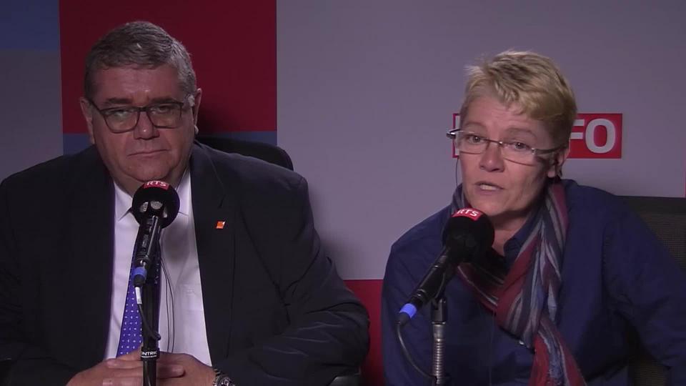 Le PDC garde ses deux sièges valaisans au Conseil des Etats: débat entre Stéphane Pillet et Barbara Lanthemann