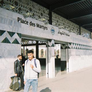 Le nouveau metro de la place des Martyrs d'Alger [RTS - Narimane Baba Aissa]