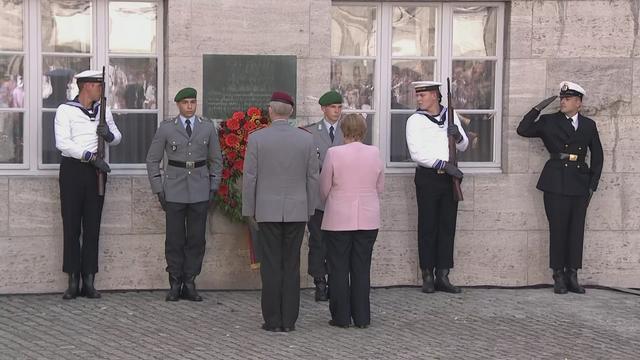 L'Allemagne rend hommage aux héros de l'attentat manqué contre Hitler