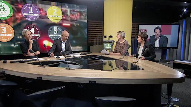 Vignette anti-pollution à Genève: débat entre Yves Gerber et Caroline Marti