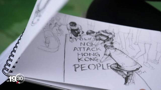 A Hong Kong, les artistes s'engagent aux côtés des manifestants. Notre reportage sur place.