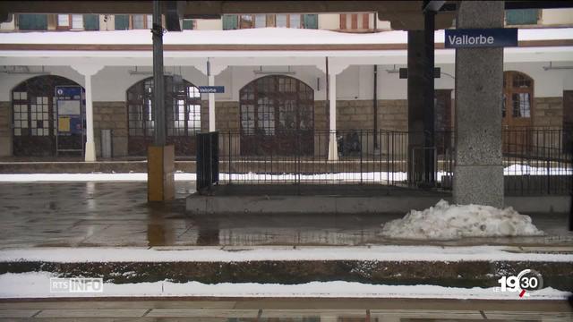 Vallorbe (VD): la suppression du passage d'un TGV par jour provoque la consternation.