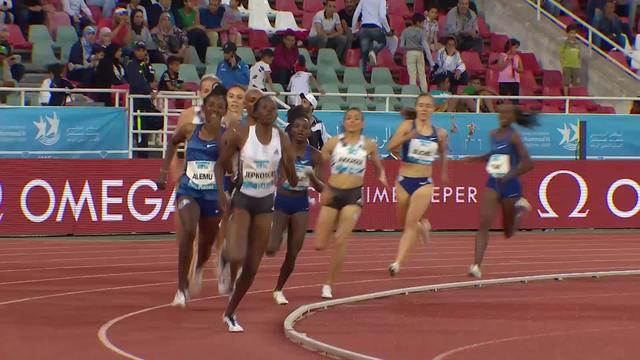 Rabat (MAR), 800m dames: Selina Buchel (SUI) termine 9e de sa course
