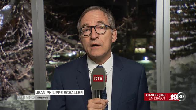 Jean-Philippe Schaller:" Davos est devenu le temple de la bienveillance, les plus sulfureux viennent faire bonne figure"