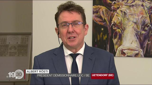 Entretien avec Albert Rösti, Président démissionnaire de l'UDC.