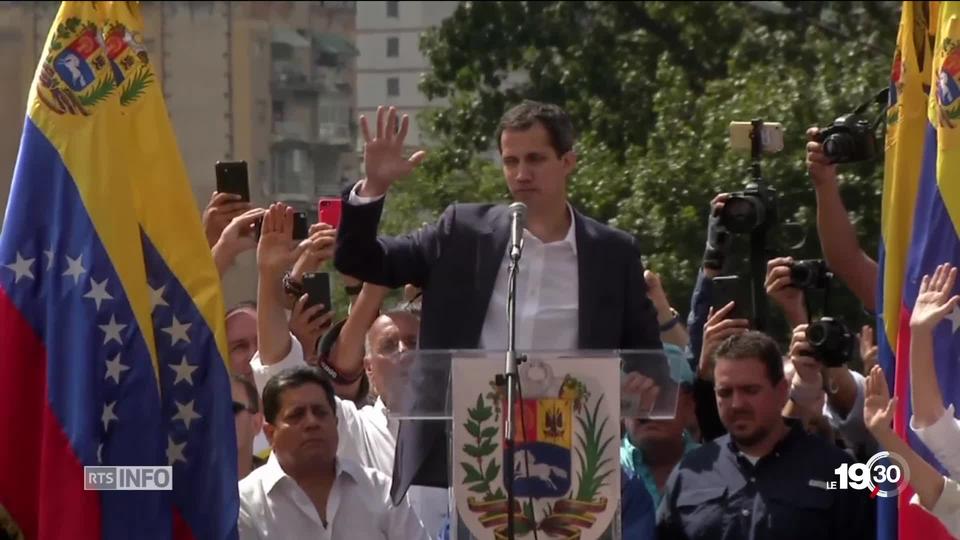 Chaos politique au Venezuela. Le régime de Nicolas Maduro vacille. Juan Guaido s'est auto-proclamé président par intérim.