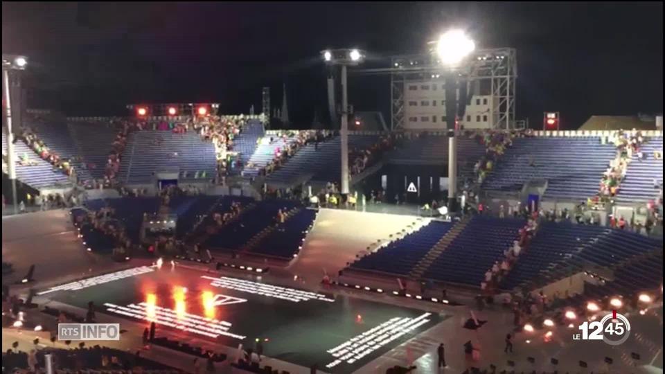 L'arène de la Fête des Vignerons a été évacuée jeudi soir en raison de la foudre, une première depuis le début de la manifestation.