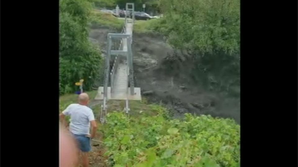 Deux disparus a Chamoson apres une coulee de boue