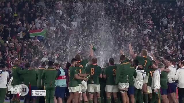 L'Afrique du Sud a décroché son troisième titre mondial en rugby, en battant l'Angleterre en finale.