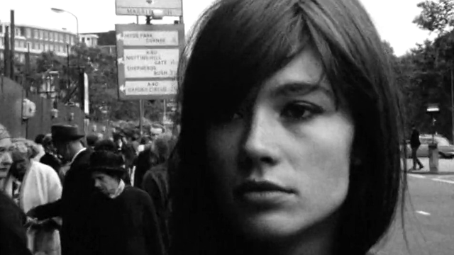 Françoise Hardy à Londres en 1965. [RTS]