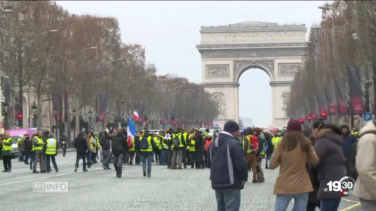Quelques tensions pour cette 8ème journée de mobilisation des "gilets jaunes" en France.
