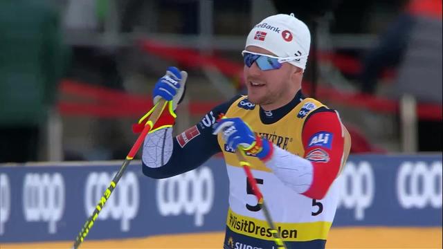 Dresde (GER), sprint messieurs: victoire du Norvégien Skar devant Retivykh (RUS) et son compatriote Valnes