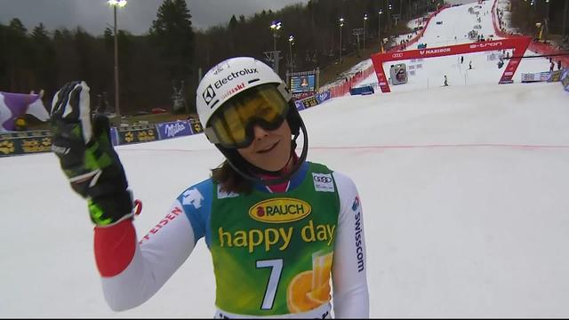 Maribor (SLO), slalom dames, 2e manche: Wendy Holdener (SUI)