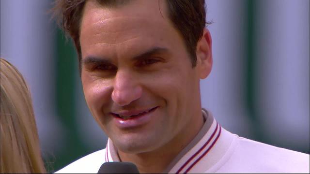 2e tour, O. Otte (ALL) - R. Federer (SUI) 4-6, 3-6, 4-6: Roger Federer à l'interview