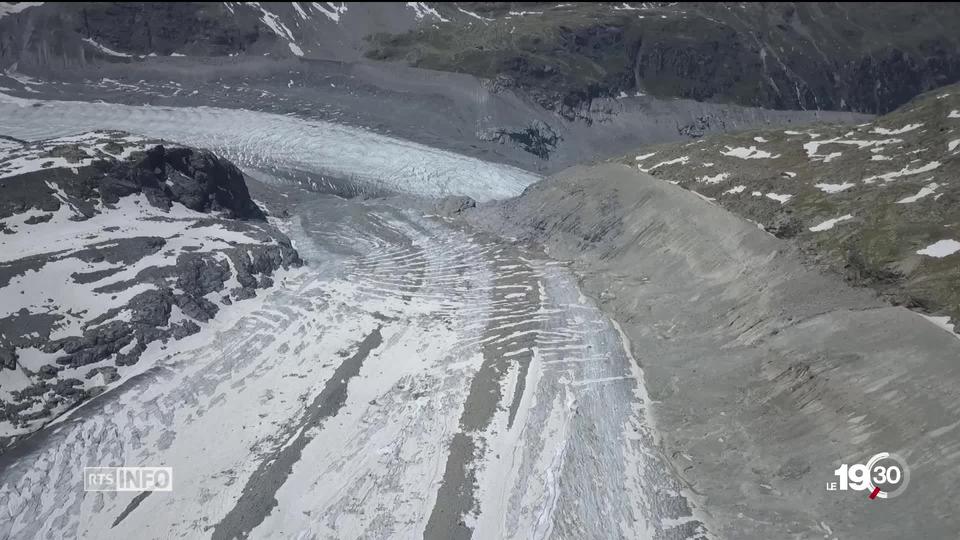 Dans les Grisons, un projet d'enneigement artificiel d'un glacier donne des résultats encourageants.