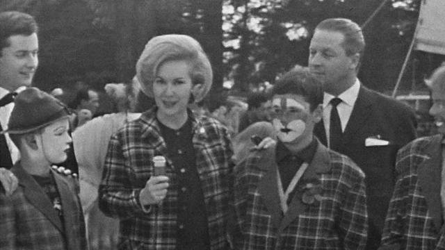 Une visite au cirque Knie en 1963. [RTS]