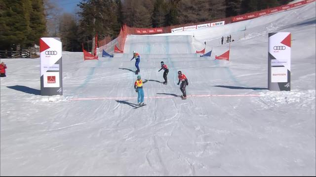 Snowboardcross, finale messieurs: Eguibar (ESP) s’impose mais le titre revient à Haemmerle (AUT)
