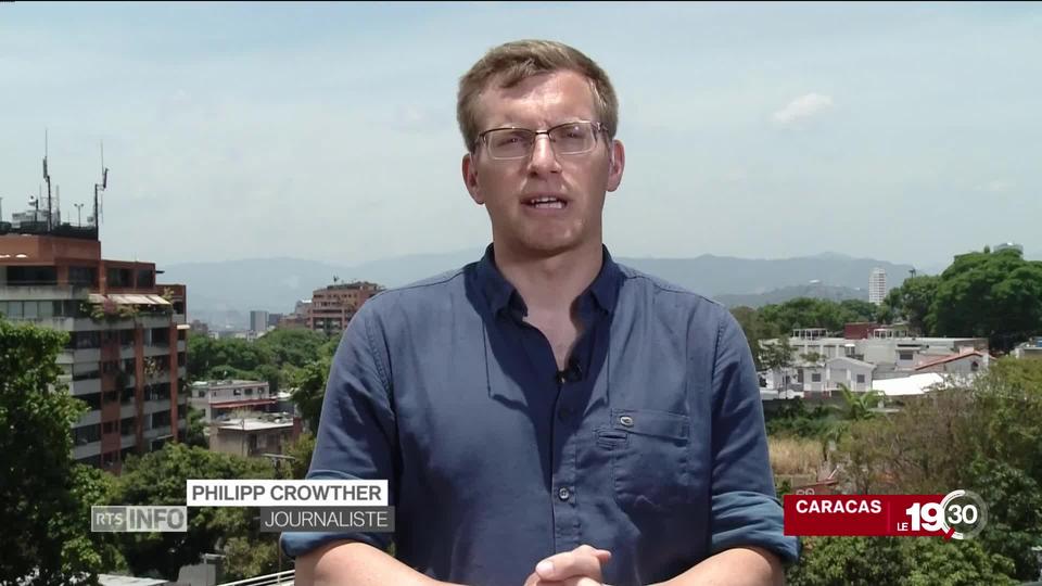 Philip Crowther, journaliste au Venezuela: " Seule une toute petite partie des militaires a basculé dans l'opposition."