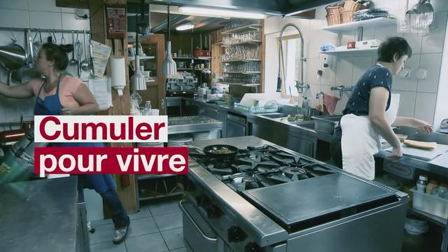 Cumuler pour vivre: le témoignage d'une Romande qui exerce trois emplois