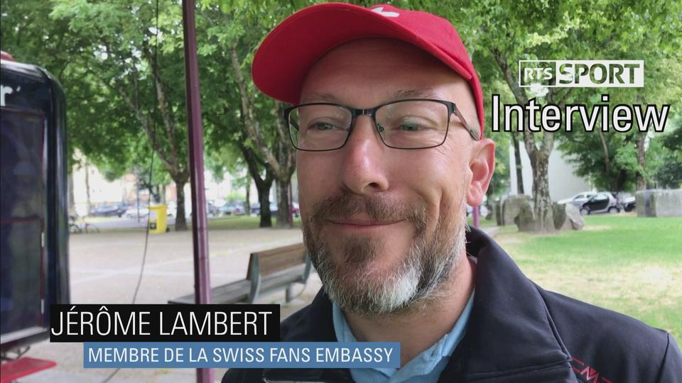 Ligue des nations: interview de Jérôme Lambert, membre de la Swiss Fans Embassy