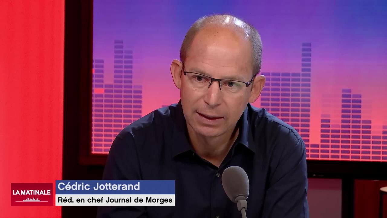 L'invité de La Matinale (vidéo) - Cédric Jotterand, directeur et rédacteur en chef du Journal de Morges