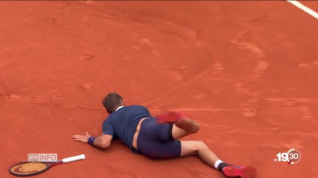 Roland-Garros: le Suisse Henri Laaksonen s’est incliné en trois sets face à Novak Djokovic