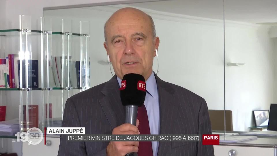 Décès de Jacques Chirac: Alain Juppé, ex-Premier ministre, rend hommage à l'ancien président