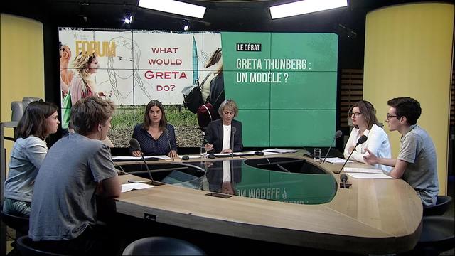 Le débat - Greta Thunberg: un modèle pour la jeunesse?