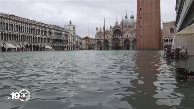 Venise affronte sa troisième marée haute en une semaine