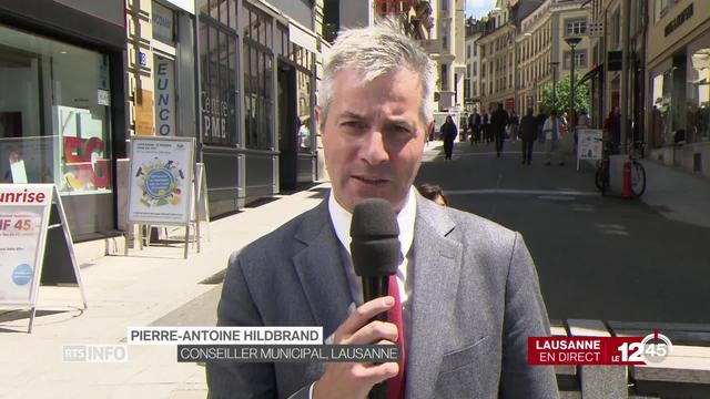 Lausanne tire un bilan sur le dispositif anti-deal de rue. Les explications de Pierre-Antoine Hildbrand, Municipal.