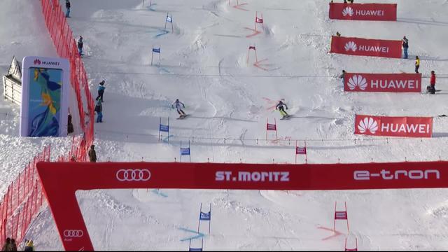 St-Moritz (SUI),  slalom parallèle dames: victoire de Vlhova (SVK)
