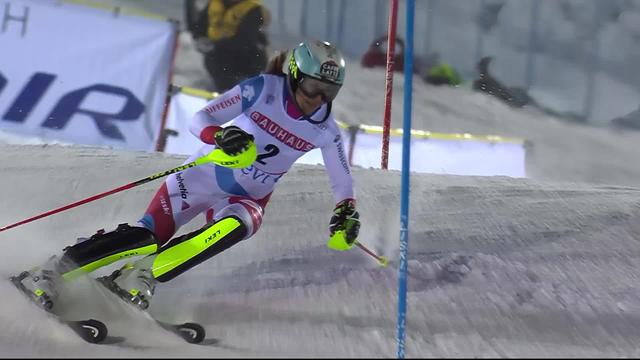 Levi (FIN), slalom dames: Wendy Holdener (SUI)