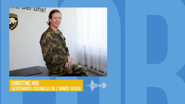 Le témoignage de Christine Hug, première haut gradée transgenre de l'armée suisse