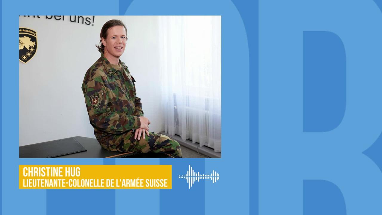 Le témoignage de Christine Hug, première haut gradée transgenre de l'armée suisse
