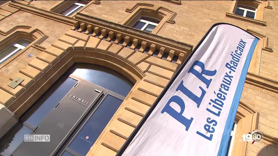 Le PLR suisse lance sa campagne pour les élections fédérales à l'Université de Neuchâtel.