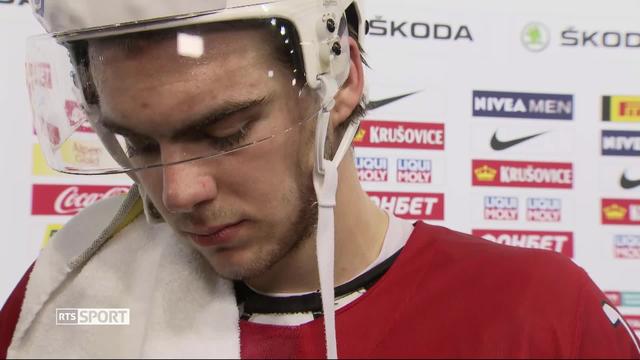Hockey, Suisse - Russie (0-3): Nico Hischier au micro la RTS