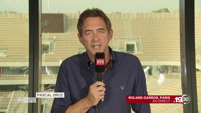 Roland-Garros: Les précisions du journaliste Pascal Droz