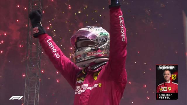 Formule 1: Gp de Singapour, Victoire de Vettel