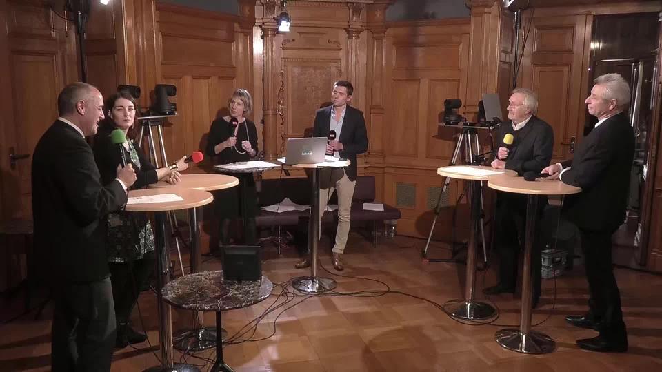 Parlement rajeuni face au sort des retraités: débat entre Roland Grunder, Léonore Porchet et Francois Pointet