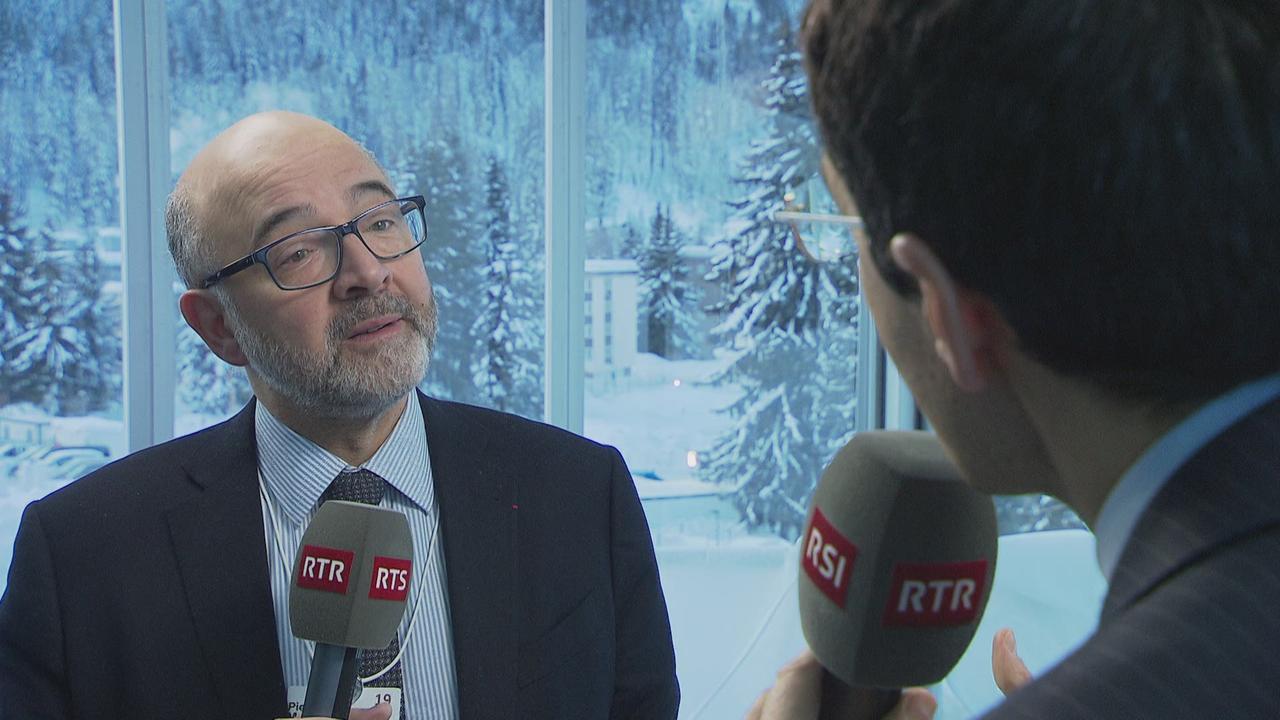 Pierre Moscovici defend laccord institutionnel